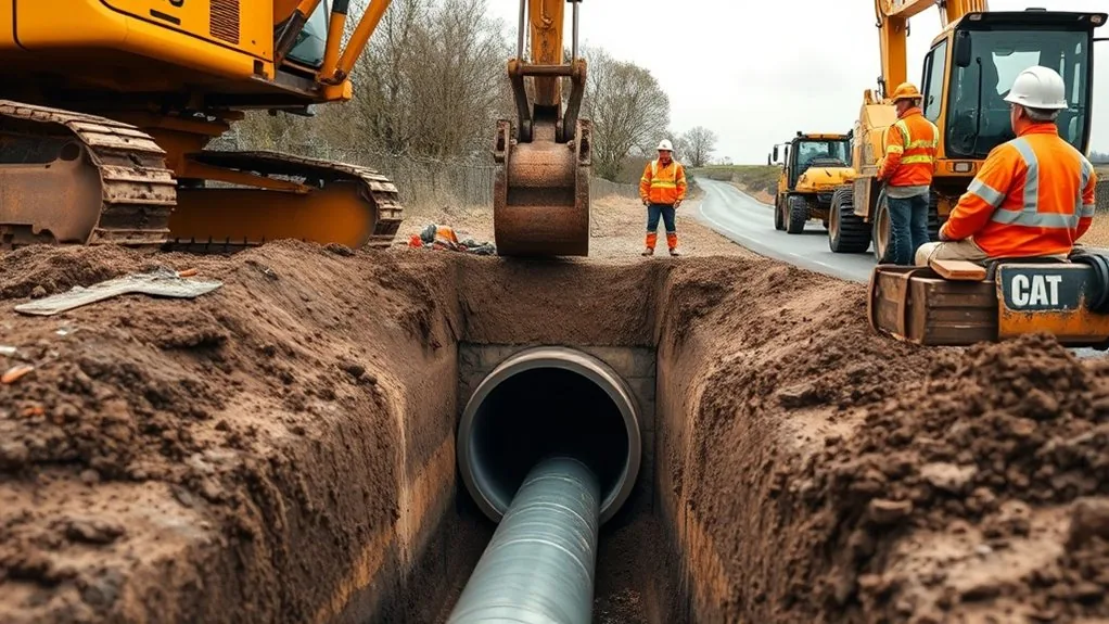 Pipe Ramming in Whitstable | Driving Pipes Under Roads, Walls & Buildings
