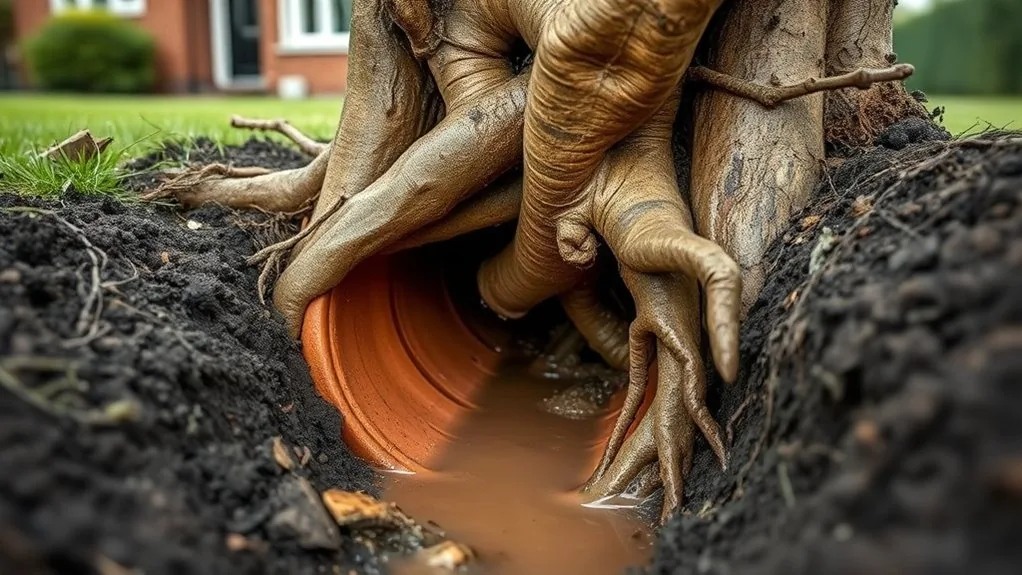 Tree Root Damage in Drains | Detection & Removal in Whitstable